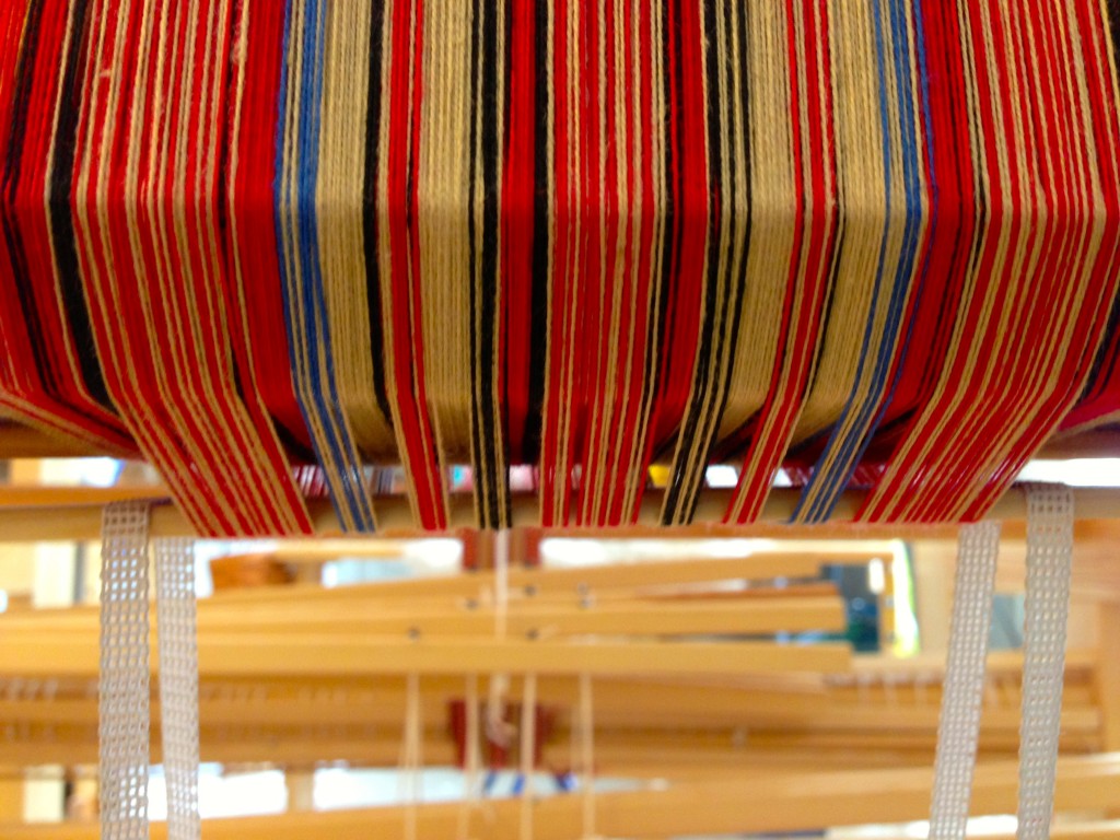 All Threads Are Not Equal weighted pattern threads for handwoven rosepath band