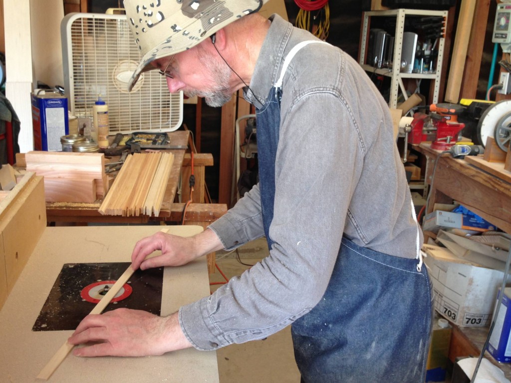 Making warping slats