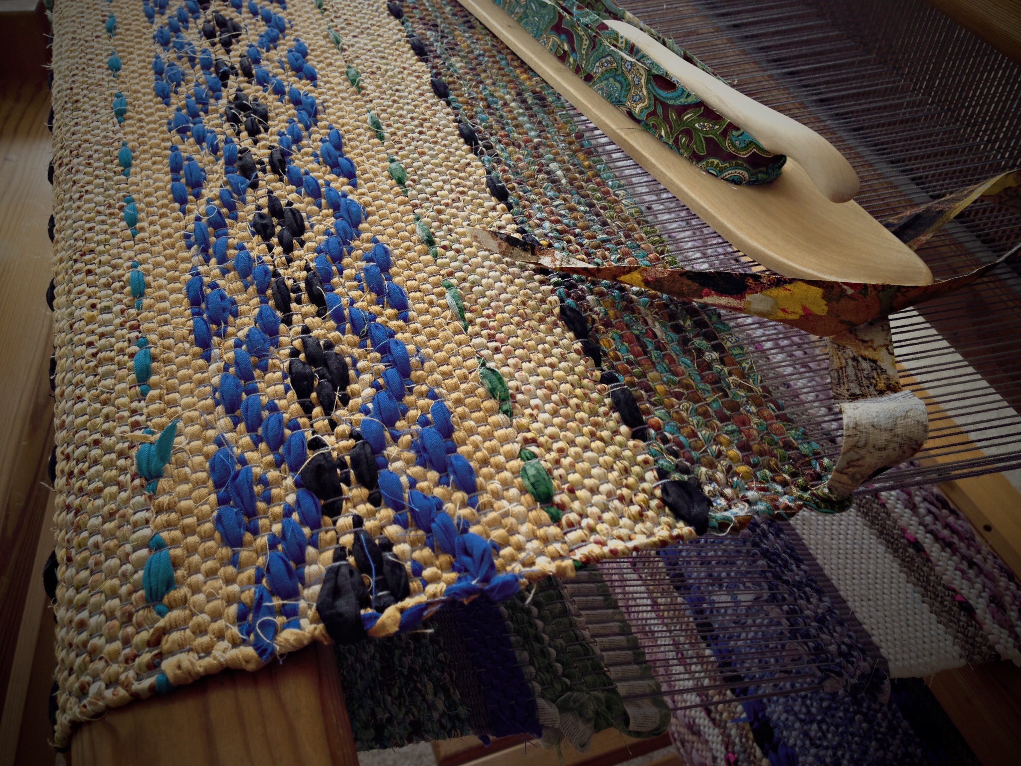 Rag Rug Selvedges Made Easy Warped for Good