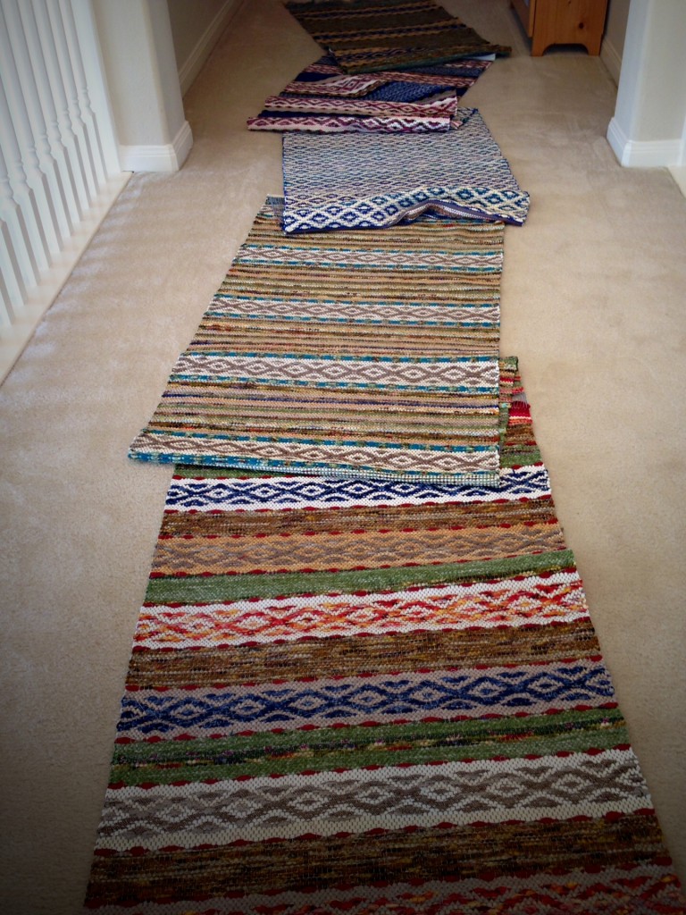 Five New Rosepath Rugs. Karen Isenhower