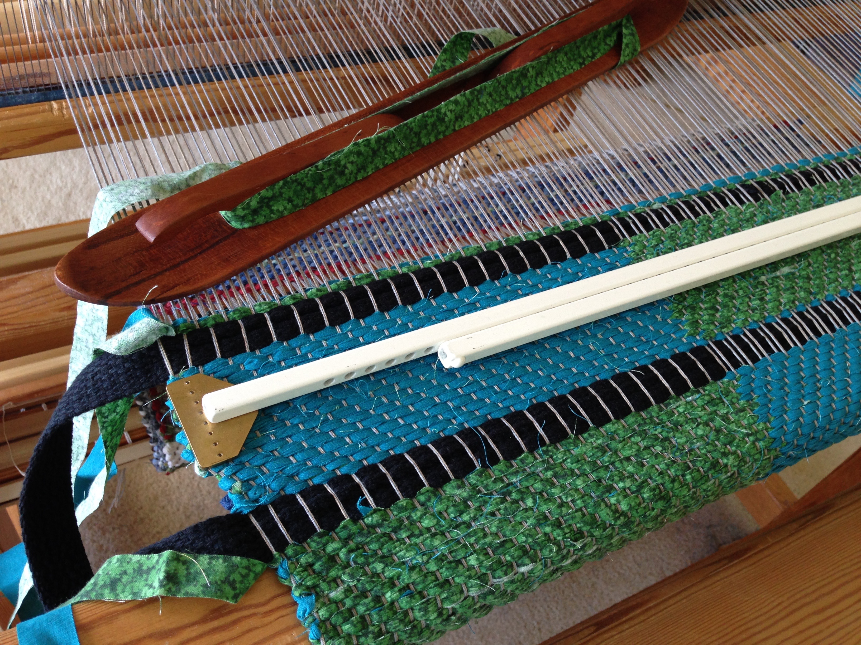 Quiet Friday Rag Rug Bag Warped for Good