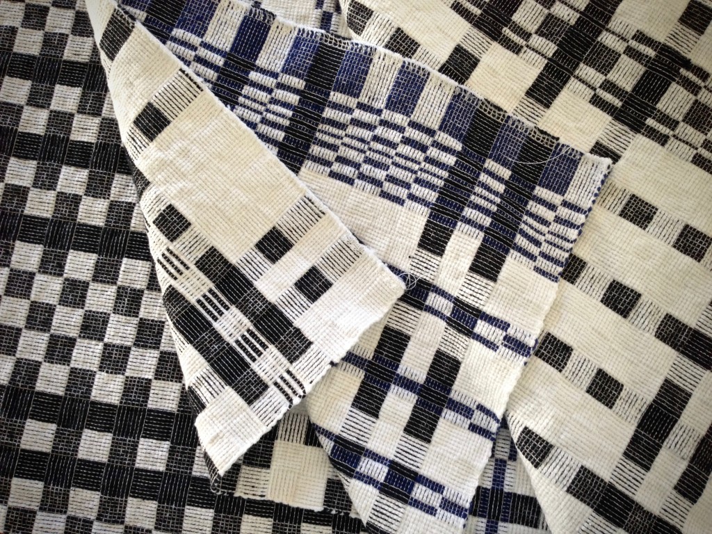 Handwoven cottolin handtowels just washed. Ready for one-time pressing.