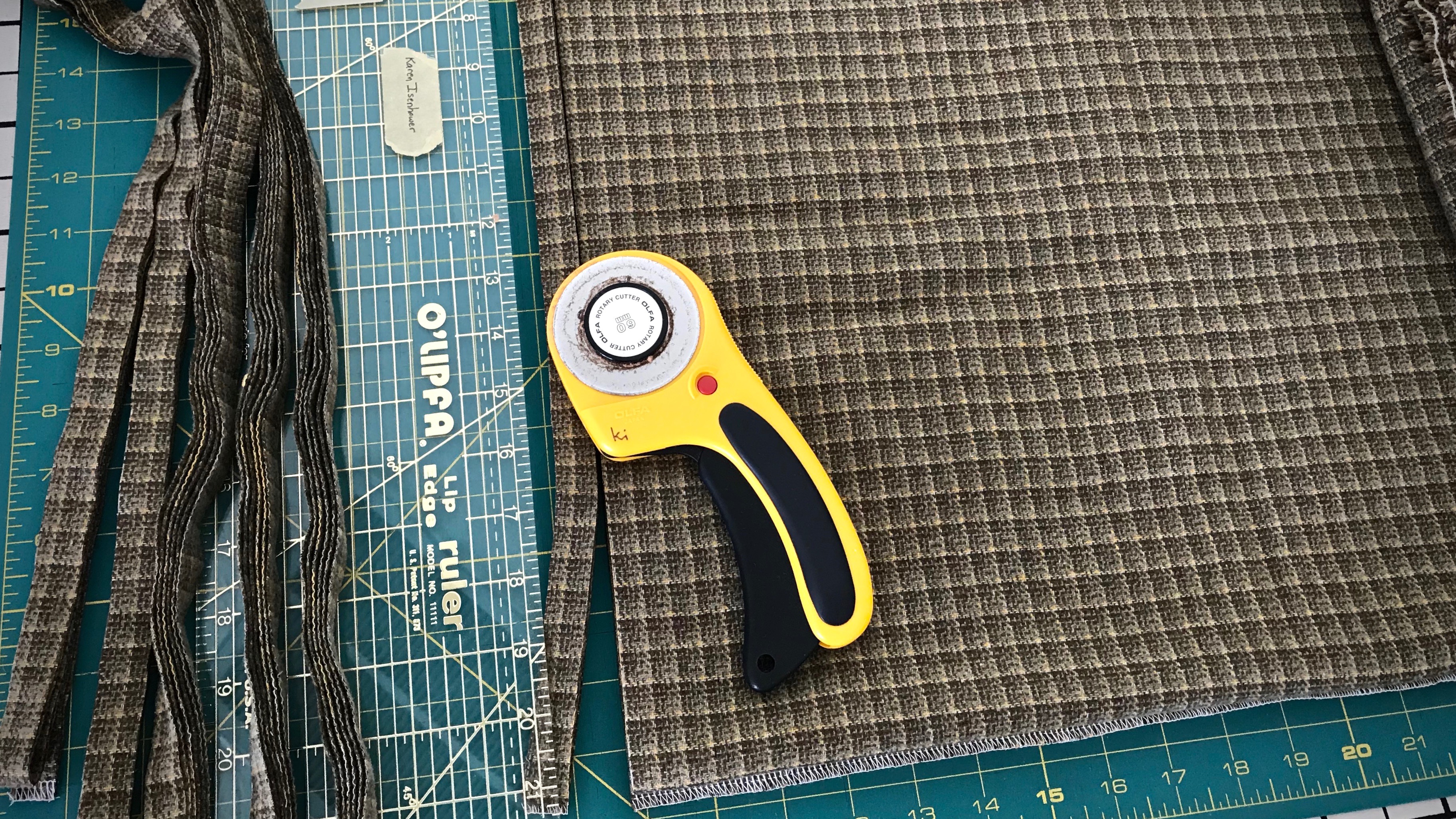 wool rug Warped for Good