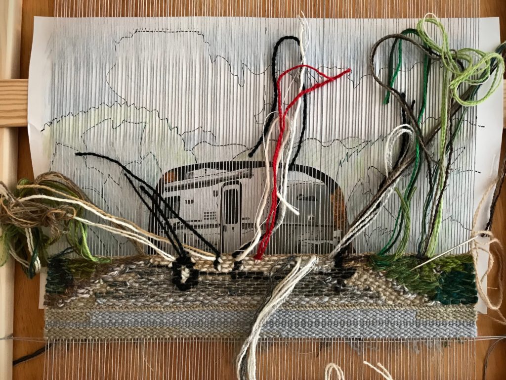 Tapestry of our new Casita.